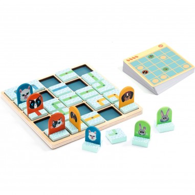 Path Path Logic - Jeu de logique solo - Sologic - Djeco