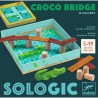 Croco Bridge - Jeu de logique solo - Sologic - Djeco