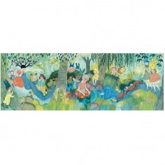 Puzzle Gallery 350 pcs River Party - Un jeu - Djeco 2