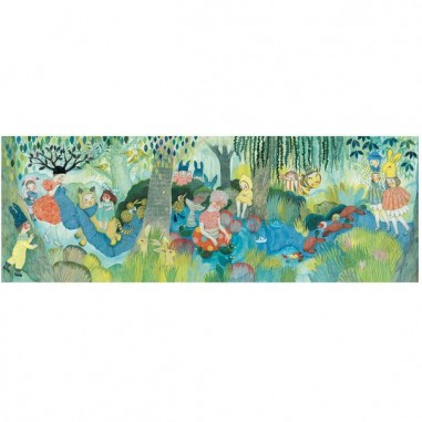 Puzzle Gallery 350 pcs River Party - Un jeu - Djeco