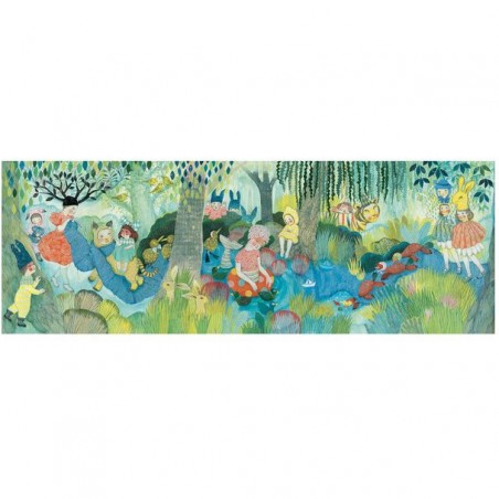 Puzzle Gallery 350 pcs River Party - Un jeu - Djeco