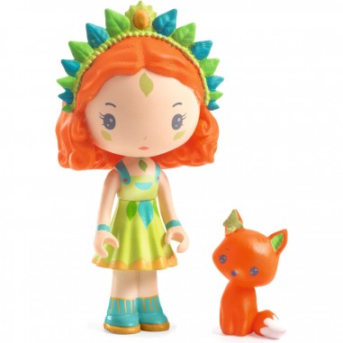 Maison des bois de Sylvia & fox - Figurine Tinyly - Djeco