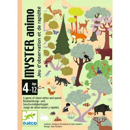 Myster animo - Jeu de cartes - Djeco