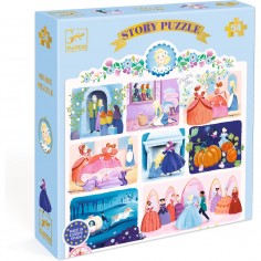 Puzzle histoire Cendrillon - 54 pcs - Story Puzzle - Djeco 2