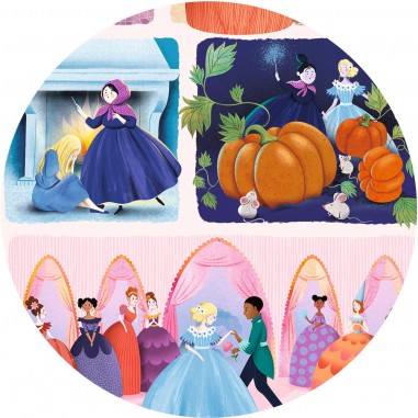 Puzzle histoire Cendrillon - 54 pcs - Story Puzzle - Djeco
