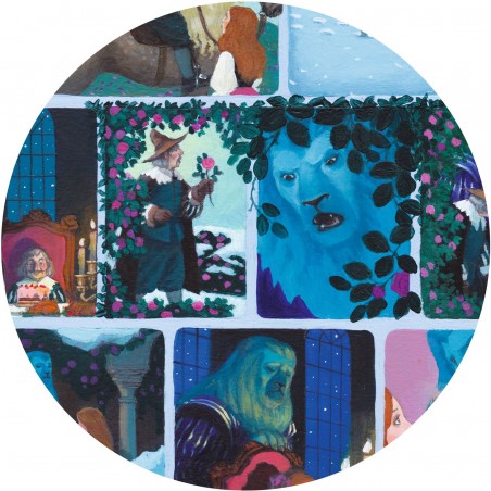 Puzzle histoire La Belle et la Bête -100 pcs - Story Puzzle - Djeco