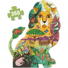 Puzzle Lion - 350 pièces - Puzz'Art - Djeco