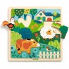 Puzzlo farm - Puzzle bébé Ferme Puzzlos - Djeco