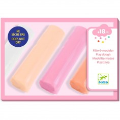 4 rouleaux de pâte à modeler, Sweet - Les couleurs des petits - Djeco