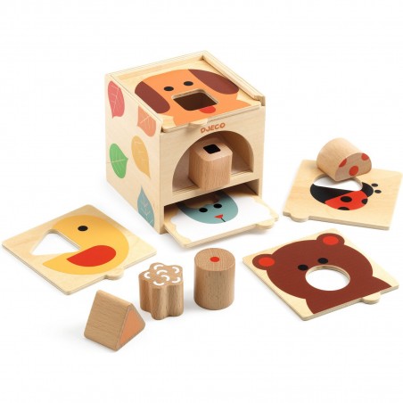 BoxBasic - boîte à formes premier âge Djeco