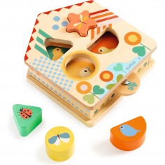 Cachaboom - boîte à formes maison - Djeco