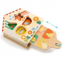 Cachaboom - boîte à formes maison - Djeco 2