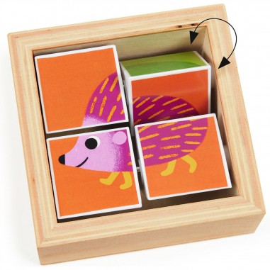Tournibist - Puzzle bois - Djeco