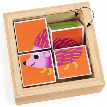 Tournibist - Puzzle bois - Djeco