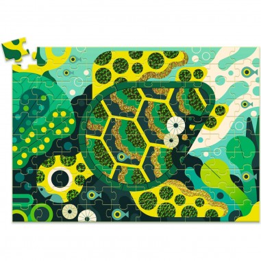 La tortue flamboyante - 100 pièces - Djeco