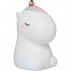 Veilleuse licorne Lil'unicorn blanche - Little L