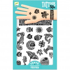 Tatouages enfant Polynésie - Djeco