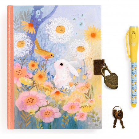 Carnet secret Kendra - Stylo à encre invisible - Djeco