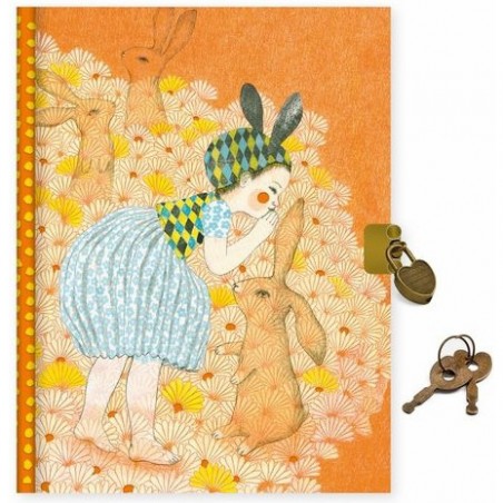 Djeco - Carnets Secrets - Elodie - Lovely Paper By Djeco