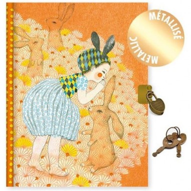 Djeco - Carnets Secrets - Elodie - Lovely Paper By Djeco