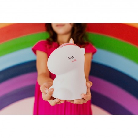 Veilleuse licorne blanche Little L