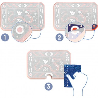Comme un Viking - Kit créatif marteau et bouclier - Djeco