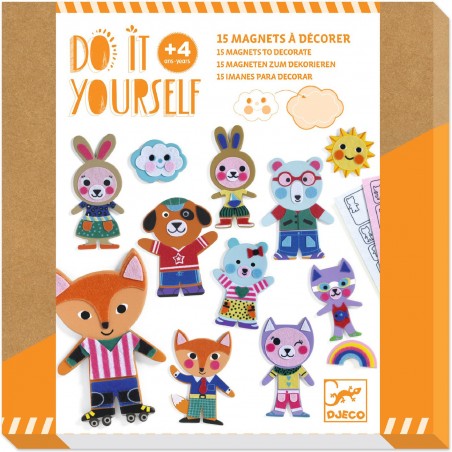 Funky family - Magnets animaux Djeco