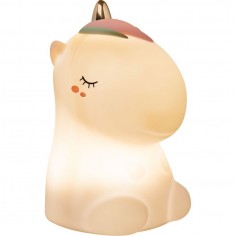Veilleuse licorne rose Little L 2