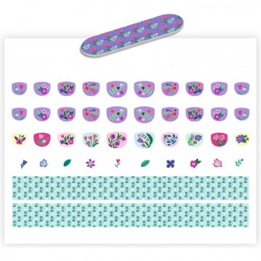 Stickers pour ongles Petite fleur - Nails Stickers - Djeco