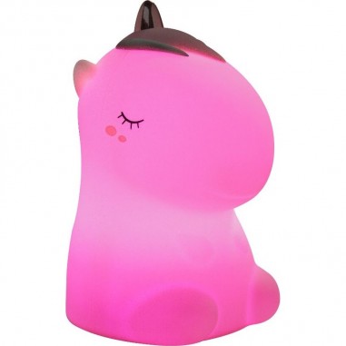 Veilleuse licorne rose Little L