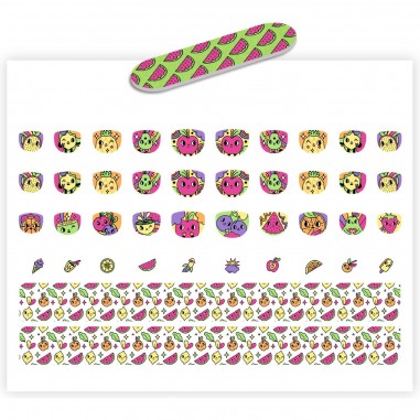 Stickers pour ongles Peps - Nails Stickers - Djeco