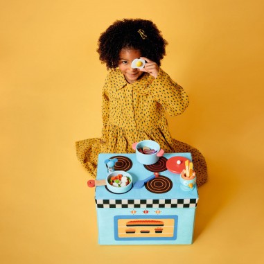 Coffre à jouet - Cuisinière - Djeco