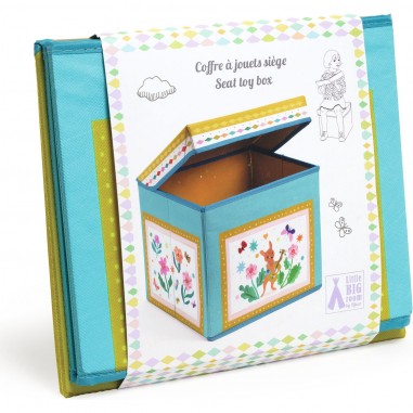 Coffre à jouet siège - Roulotte - Djeco