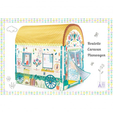 Roulotte - Cabane et maison pour enfant - Djeco