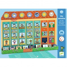 Djeco Ma semaine - Semainier Calendrier pour se repérer dans le temps 2