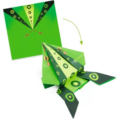 Coffret origami Animaux sauteurs - Djeco