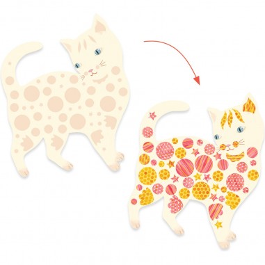 Origamis enfant Les jolis chats d’Elodie - Djeco