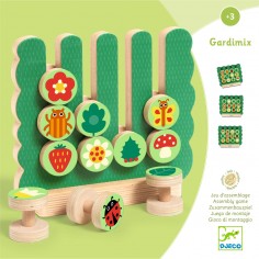 Gardimix - Jeu éducatif en bois - Djeco