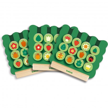 Gardimix - Jeu éducatif en bois - Djeco