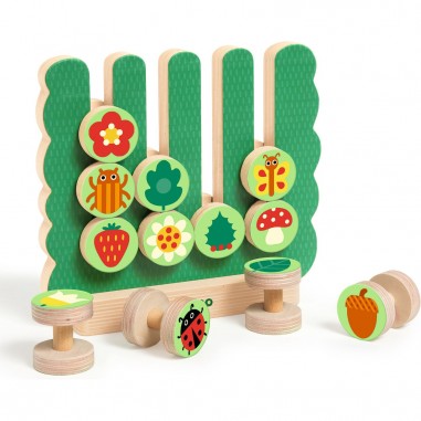 Gardimix - Jeu éducatif en bois - Djeco