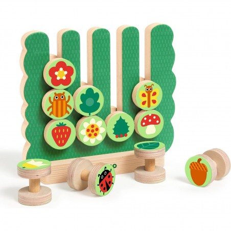 Gardimix - Jeu éducatif en bois - Djeco