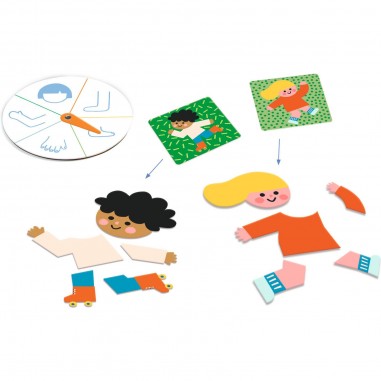 Bodyco - Apprendre les parties du corps - Djeco