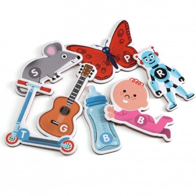 Djeco Mon Grand Coffret des lettres - Apprendre l’alphabet