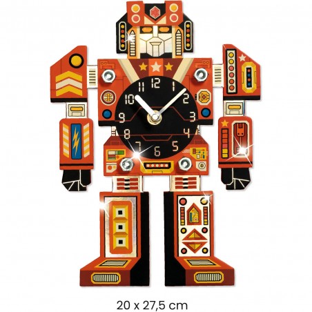 Djeco Robotime - Fabrique ton horloge Robot