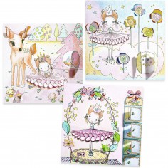 Coffret coloriages Les petites portes de Pupi - Djeco 2