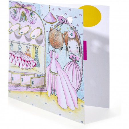 Coffret coloriages Les petites portes de Pupi - Djeco