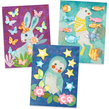 Coloriages Avec du buvard - Les petits - Djeco