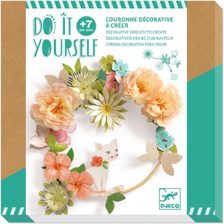 Couronne de fleurs à créer Dalia - Djeco