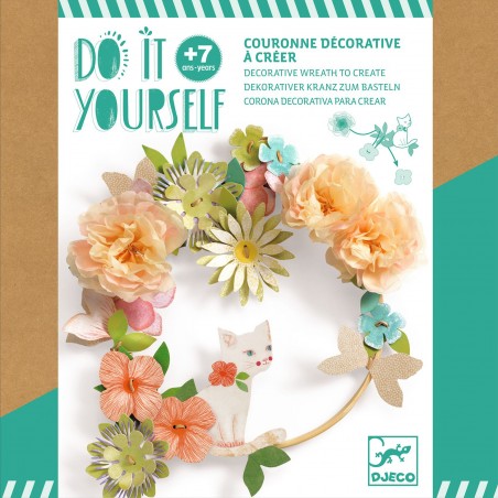 Couronne de fleurs à créer Dalia - Djeco
