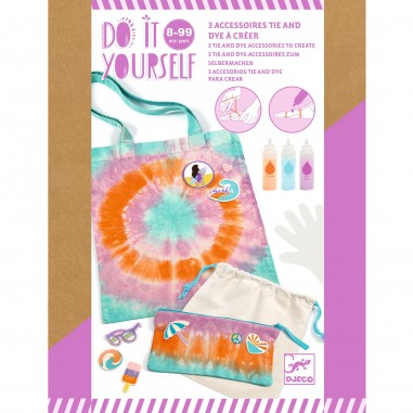 Kit Apprendre la teinture - Sunshine camp - Djeco